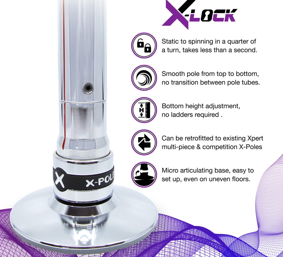 X-Pole X-Pert Pro Pole — Inner Diva Studios